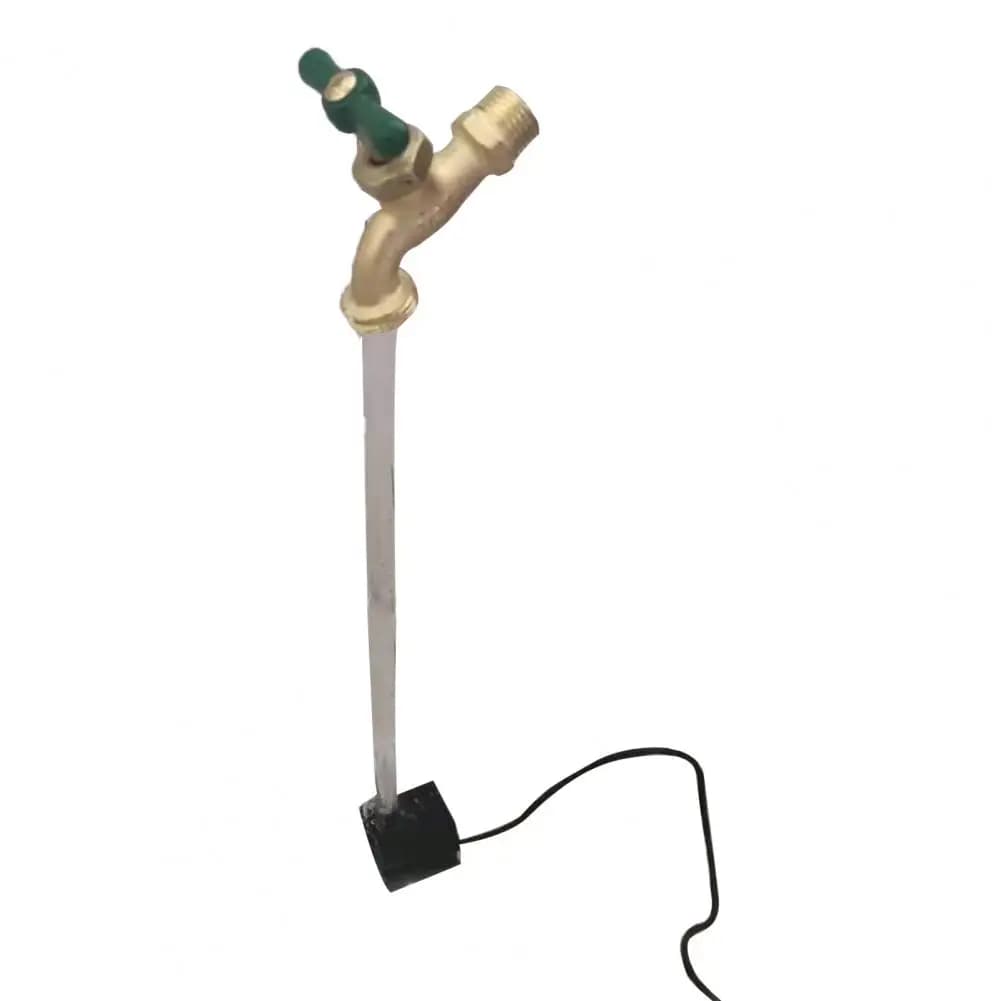 Robinet flottant fontaine robinet flottant délicat cadeau de vacances bec Invisible avec tuyau arros