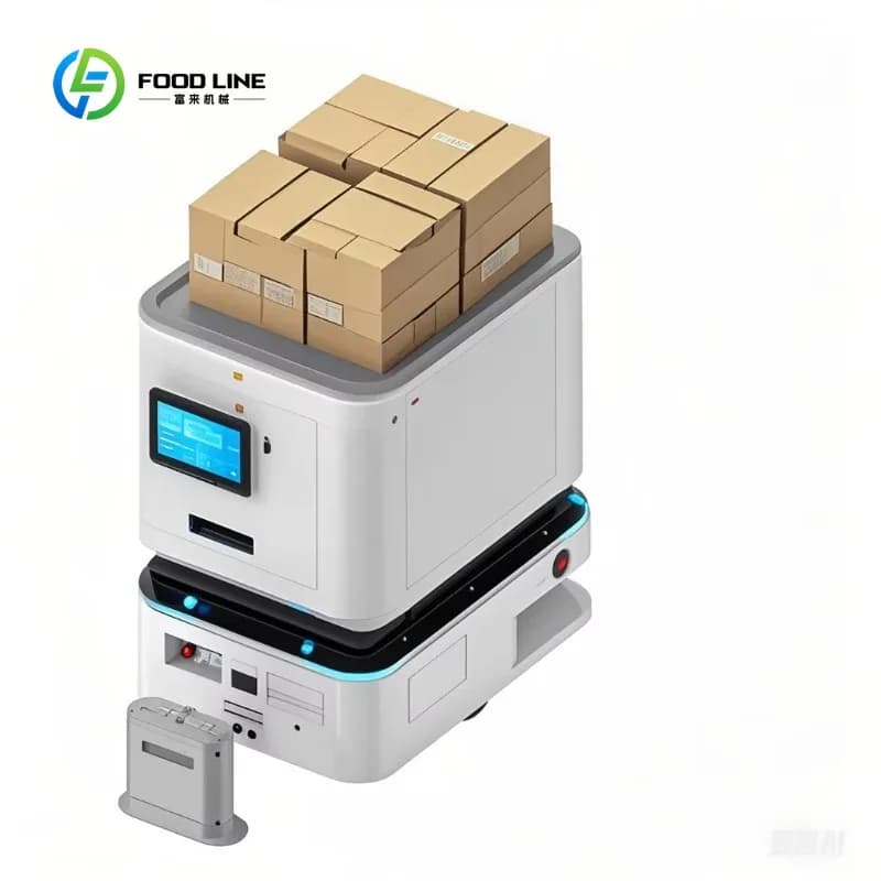 Robot mobile autonome personnalisé pour le transport de marchandises en intérieur, destiné aux entre