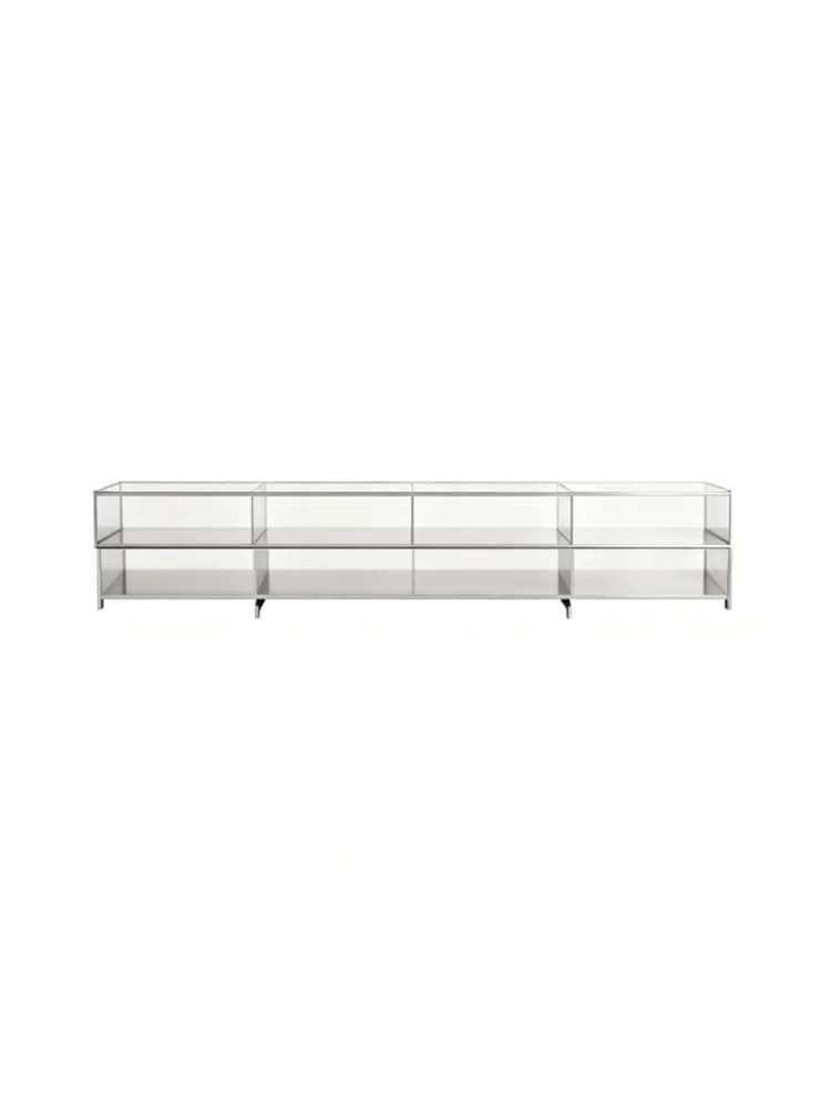 Meuble TV personnalisé minimaliste moderne pieds en métal Glam meuble Tv Simple industriel Mueble Pa