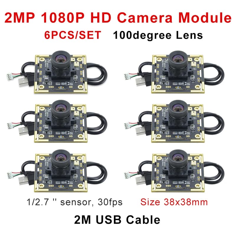 Module de caméra HBVCAM OV2710 100 degrés pour système de notation Autodarts