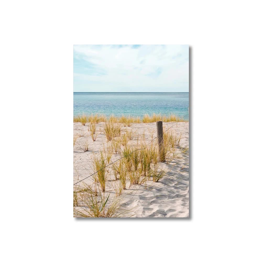 1/3 pièces Tableau sur toile moderne imprimé vue sur la mer, affiche murale plage vue mer, images dé