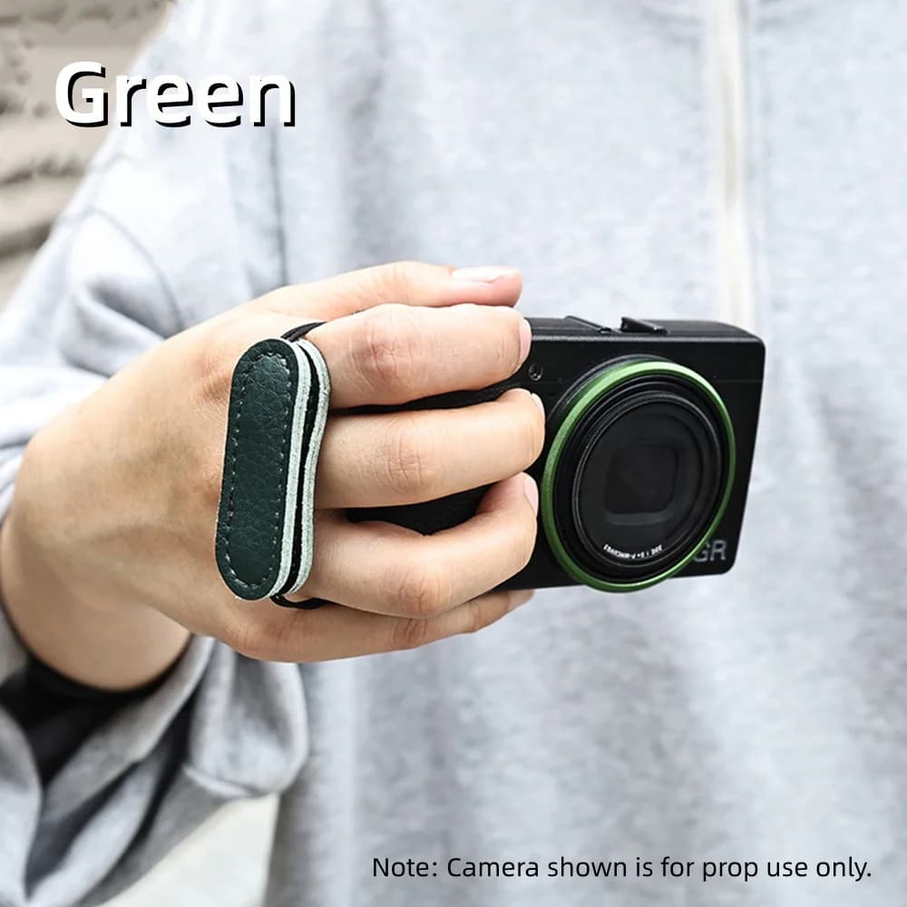 Sangle de doigt pour appareil photo, cordon de poignet portable avec boucle de verrouillage pour Ric