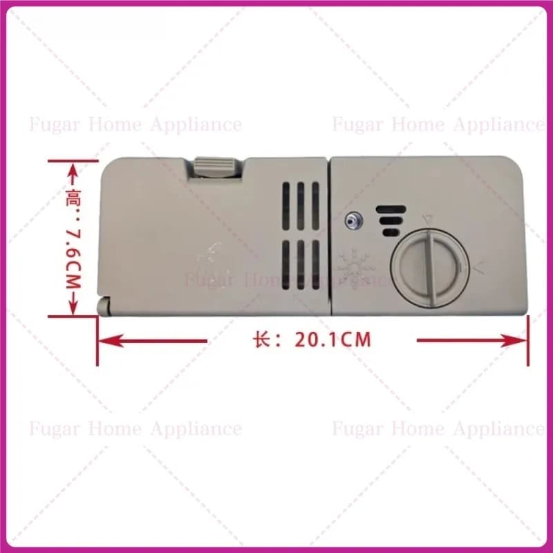Nouveau pour distributeur de lave-vaisselle Midea 17476000007435 220- 240V 50/60Hz boîte de poudre à