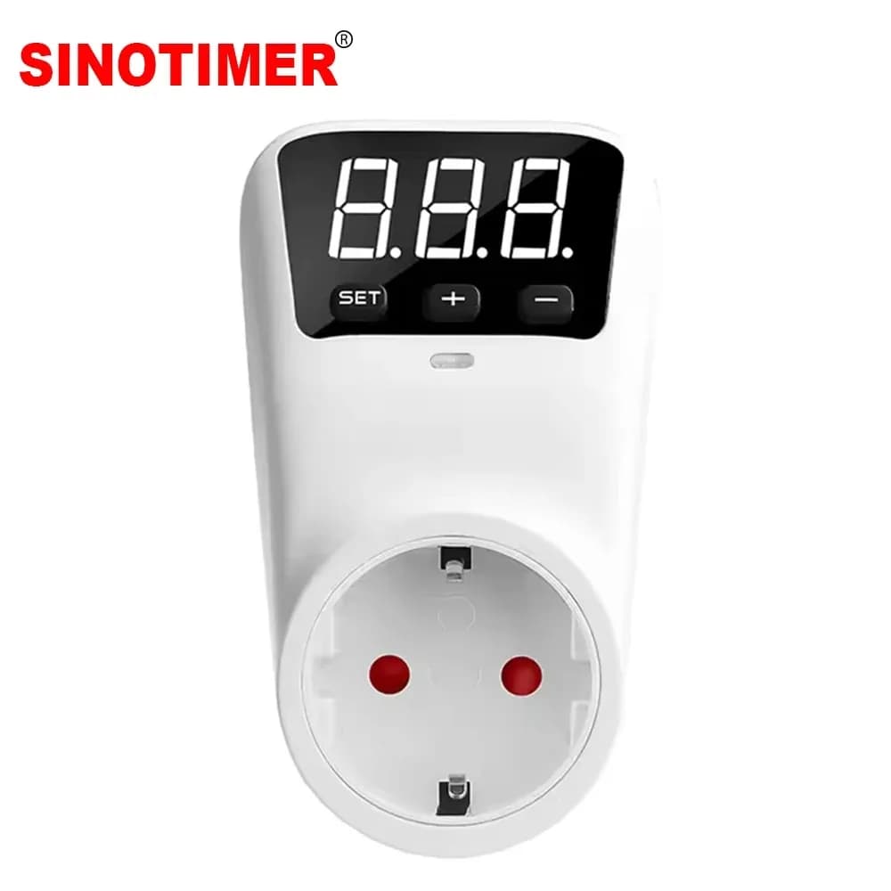 Protecteur de tension automatique 230V AC 220V, prise de courant ue, tension sûre pour réfrigérateur