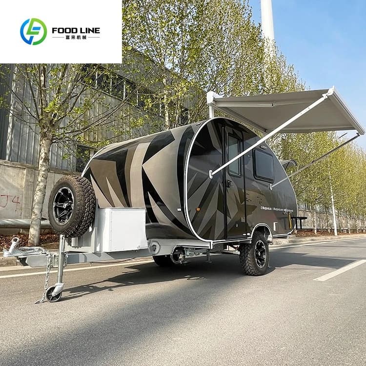 Mini-Camping-Car Tout-Terrain pour la Vente en Malaisie - Caravane, Remorque de Voyage, Van Teardrop