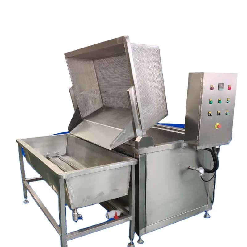 Friteuse industrielle personnalisable de haute qualité pour la cuisson à l'air des oignons séchés, d