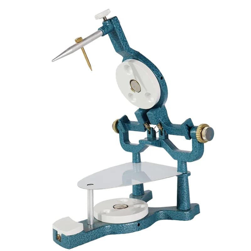Articulateurs métalliques en alliage argenté réglable pour dentisterie, grande taille, articulateur