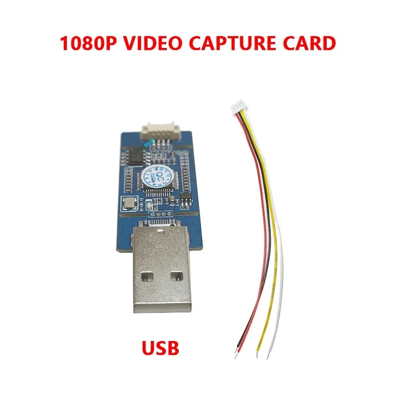 Carte de sortie USB/Carte TYPE-C, capture de signal analogique AV CVBS, signal S-VIDEO vers numériqu