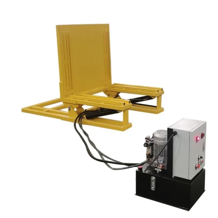 Équipement industriel bobine tilter retournement machine upender plate-forme inclinable objets retou