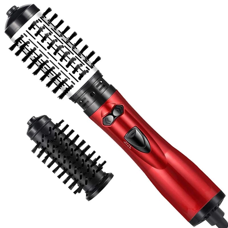 Sèche-cheveux rotatif, brosse sèche-cheveux électrique, peigne, lisseur à Air chaud, fer à friser, u