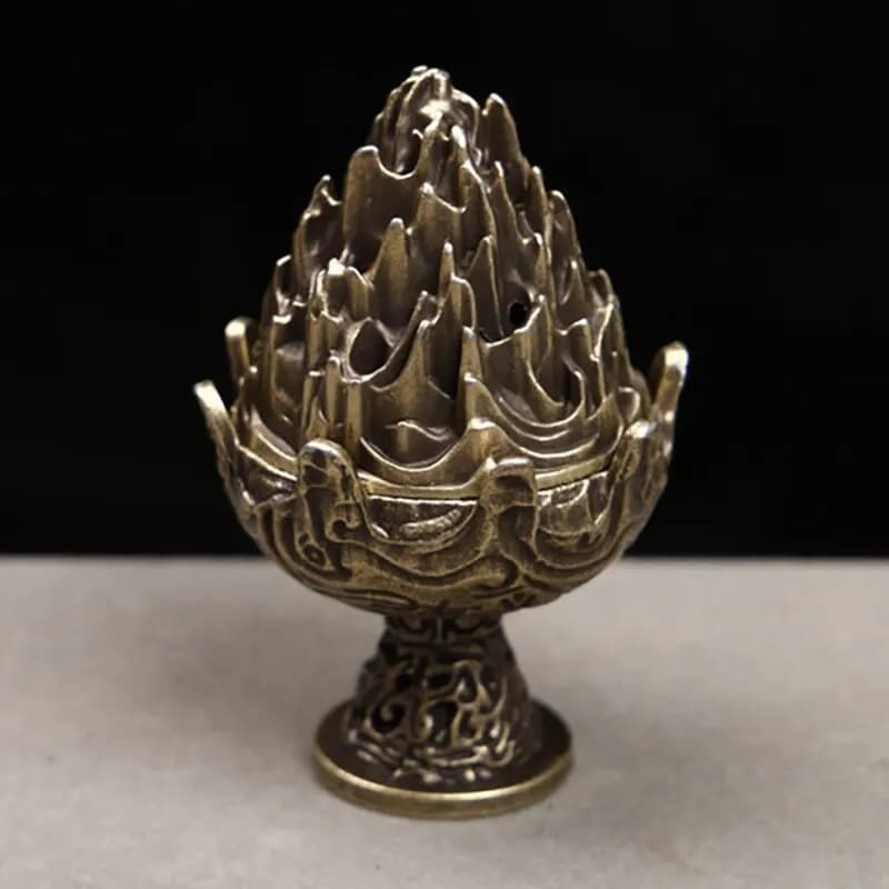 Brûleur d'encens Boshan, ornement de table, décoration de bureau à domicile à collectionner, petit b