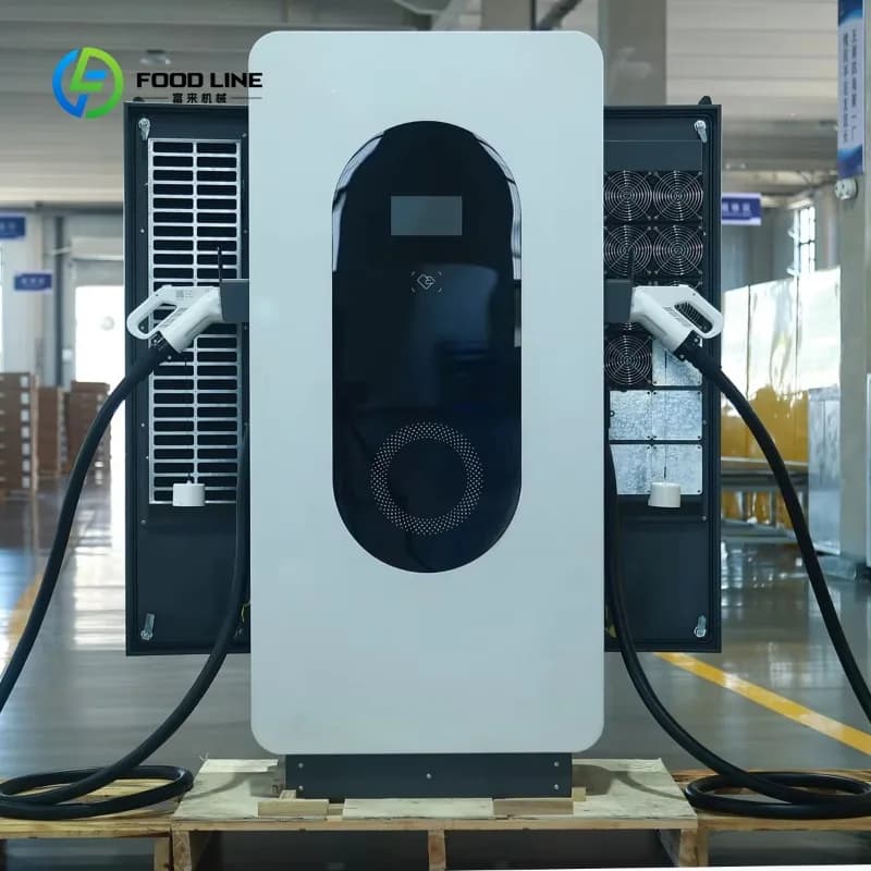 Bornes de recharge pour véhicules électriques (VE) à courant continu (CC) de 60 kW, 180 kW, 240 kW,