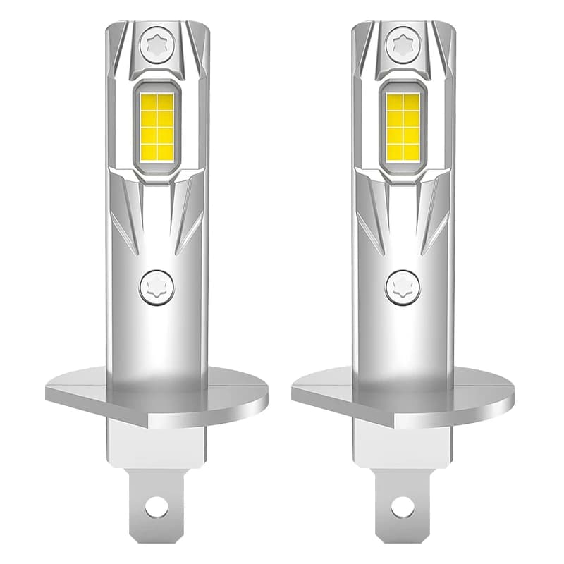 Ampoule de phare LED H1 CANBUS 600000LM, feux antibrouillard super lumineux pour automobile, mini la