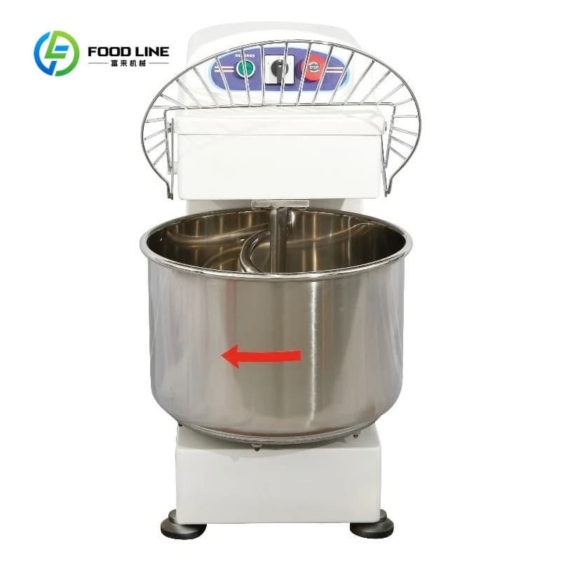 Pétrin à pâte personnalisé de 30 L, machine à faire la pâte à pain et à pizza pour boulangerie, avec