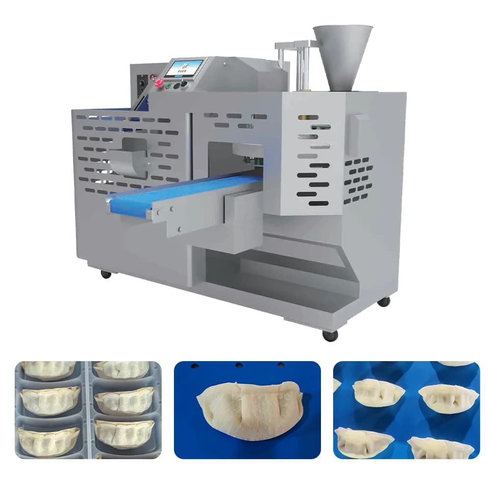 Machine à fabriquer des shumai, empanadas et gyozas entièrement automatique, sur mesure, pour la ven