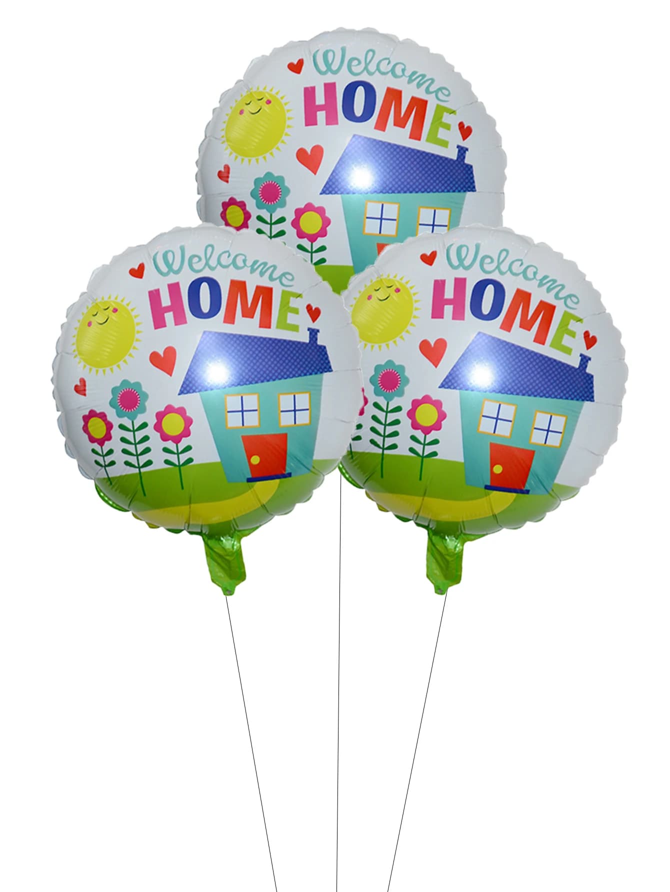 Ballons avec lettres de bienvenue pour la maison, 16 pouces, décorations de fête pour la maison, ban
