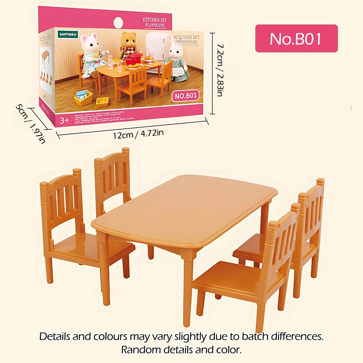 Maison l'inventaire Montessori pour filles, maison de courses familiales, meubles, beurre, cuisine,