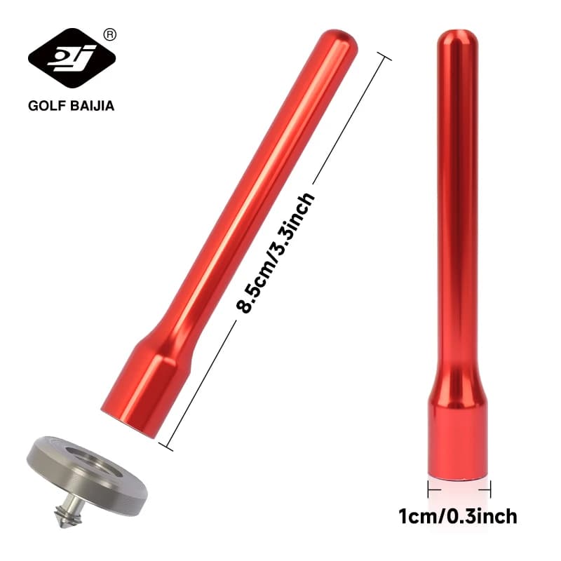 Indicateur de direction magnétique pour le golf, accessoires de golf, design à tête ronde, design ép