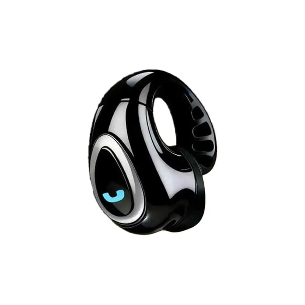 Écouteurs sans fil Bluetooth à clip d'oreille unique, oreillettes ouvertes à Conduction d'air, casqu