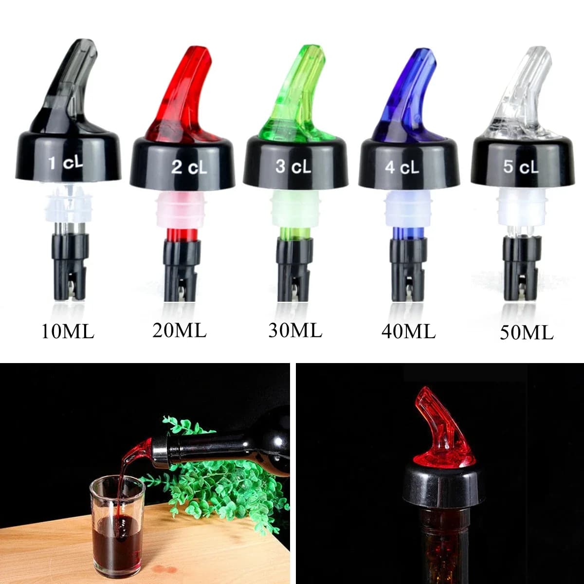 15-50ML Portable tir rapide esprit mesure verseur boissons vin Cocktail distributeur maison Bar outi