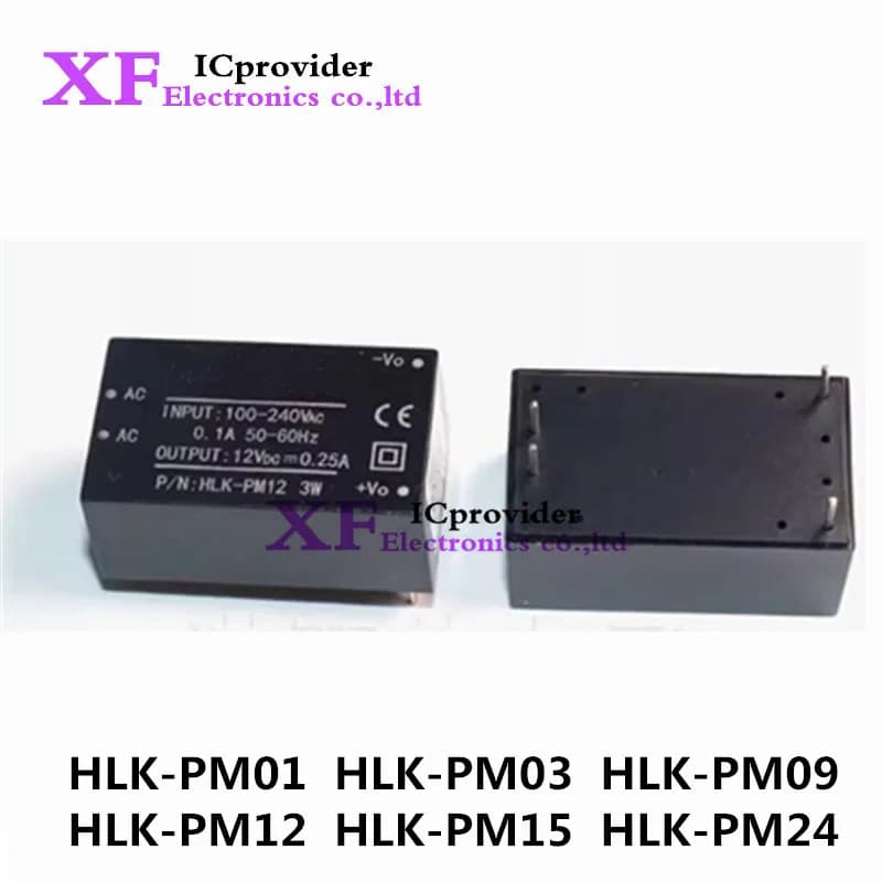 2 pièces 100% Nouveau HLK-PM01 HLK-PM03 HLK-PM09 HLK-PM12 HLK-PM15 HLK-PM24 HLK PM01 PM03 PM09 PM12