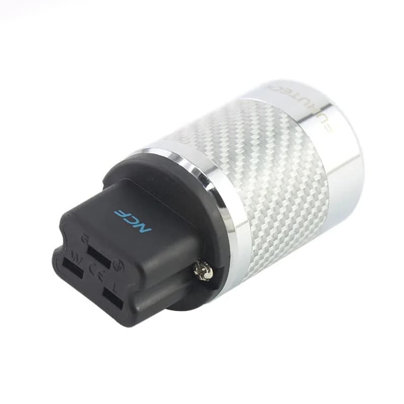 FI-52 de haute qualité FURUTaetone (R) NCF fibre de carbone plaqué 20A prise de courant IEC HiFi pri