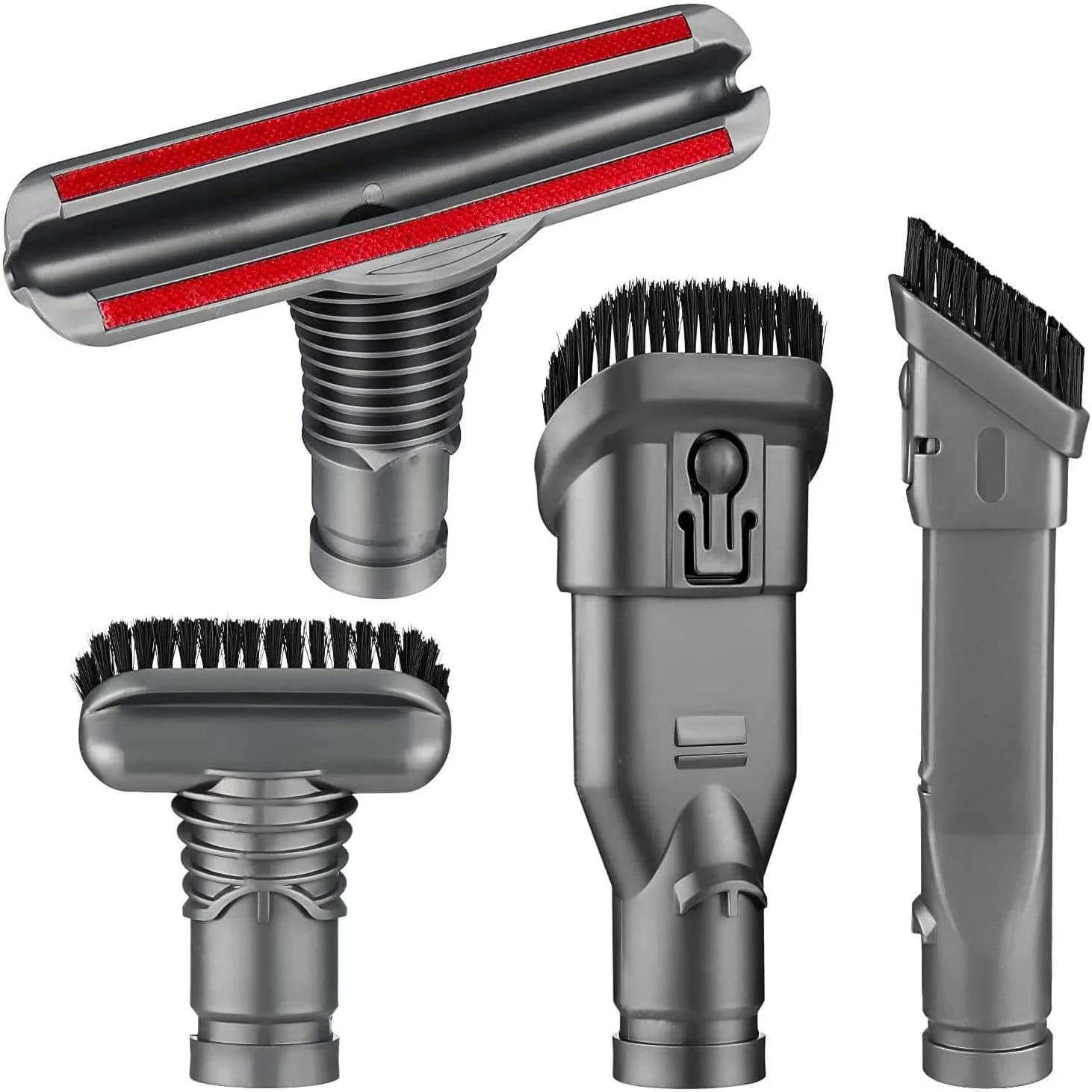 Kit d'accessoires de remplacement pour Dyson V6 DC35 DC44 DC58, lot de 4 pièces, brosse pour livres