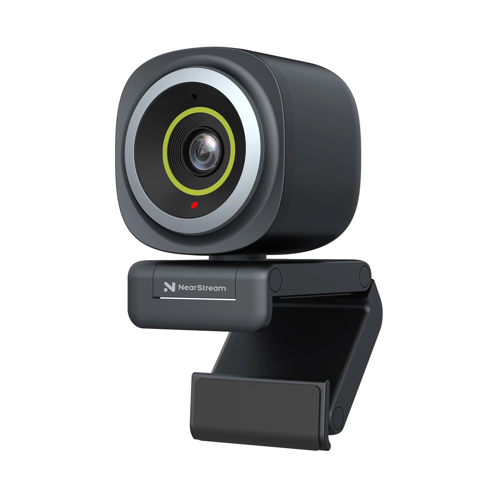 Nearstream 4K Webcam HDR 1080P@60FPS Micro antibruit 45 ° -95 ° Encadrage AI à mise au point automat