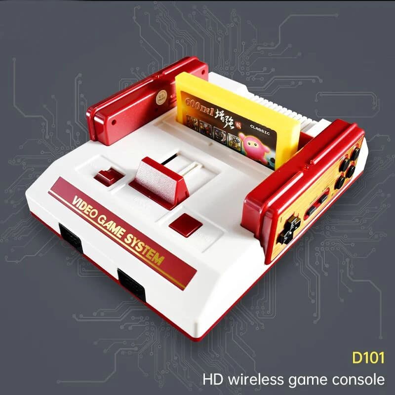 Console de jeux vidéo rétro HD C-37, jeux 8 bits, manette sans fil, interaction entre parents et enf