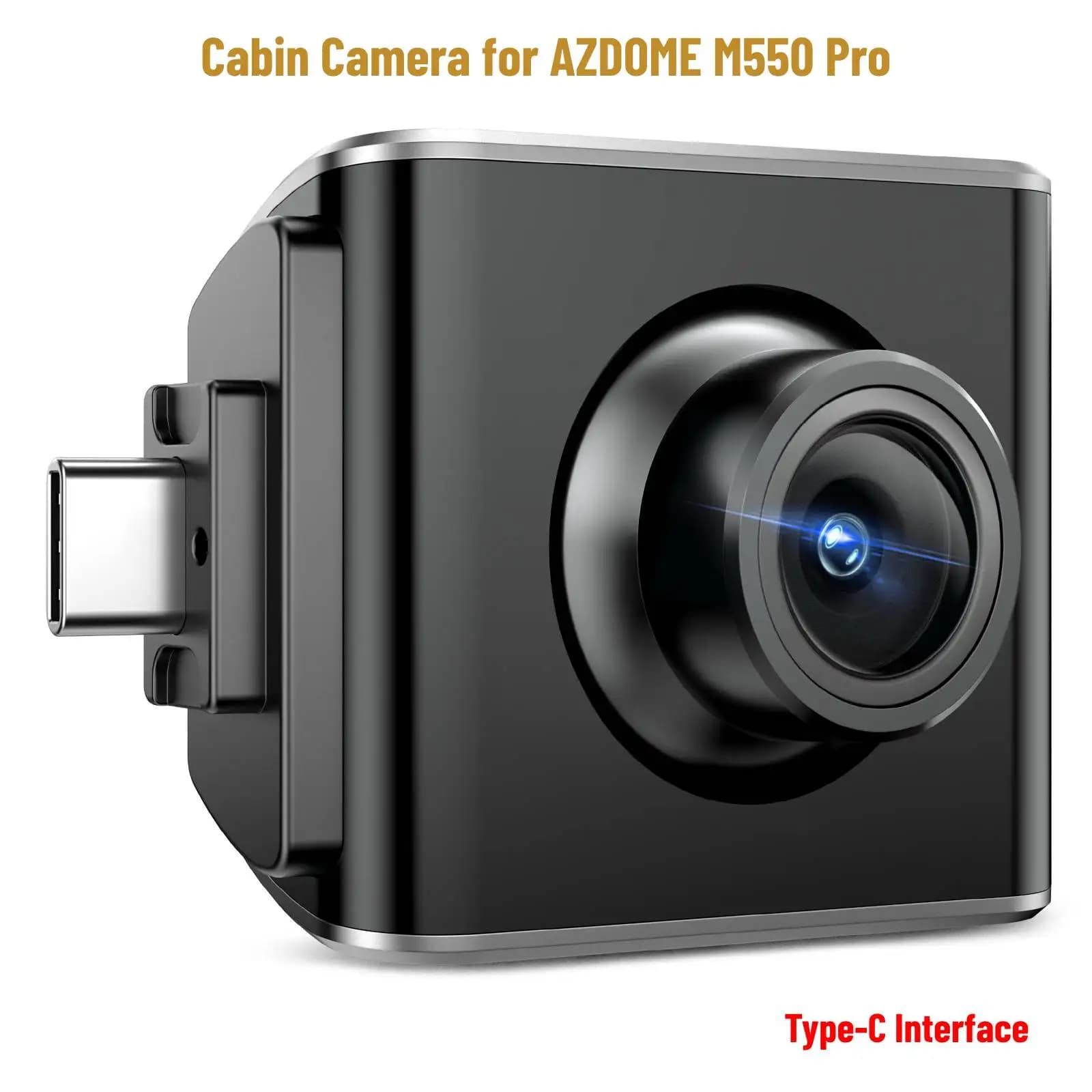 AZDOME Dash Cam 1080P caméra intérieure cabine caméra pour AZDOME M550 Pro-2CH/3CH Dash Cam cabine c