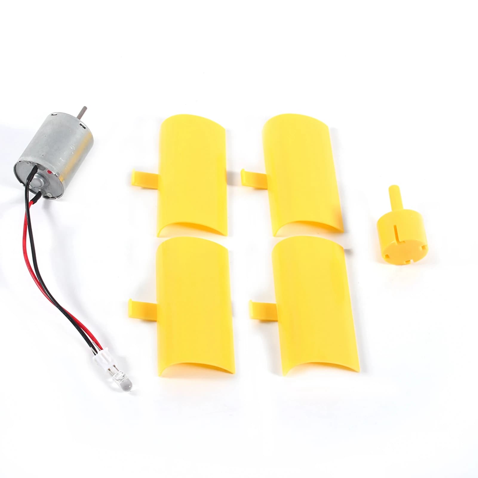 Kit de bricolage petit moteur éoliennes verticales pales brise générateur d'électricité