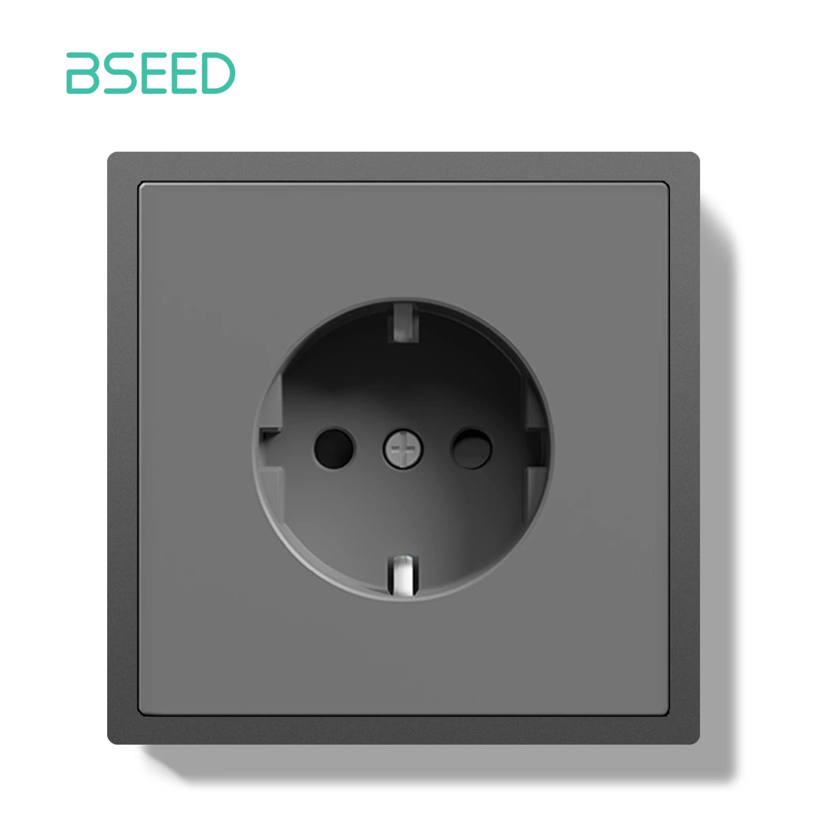 Prise murale électrique BSEED E-Grand Series, prises électriques, port de charge rapide USB Type-C 2