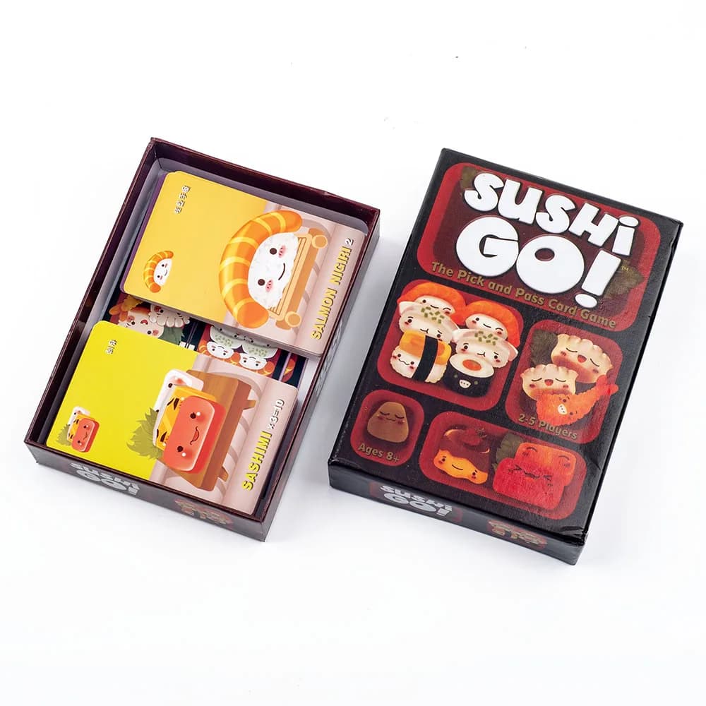 Sushi Go Party! le jeu de cartes Pick & Pass – Amusant en famille multicolore, parfait pour les fête