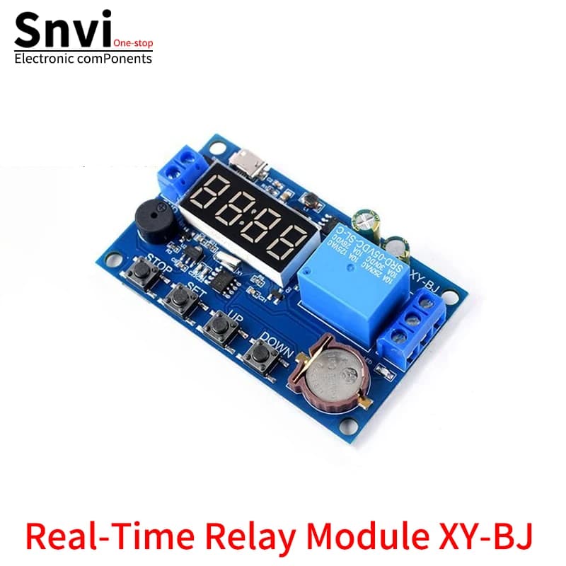Relais en temps réel : synchronisation avec synchronisation de l'horloge / contrôle du temps / retar