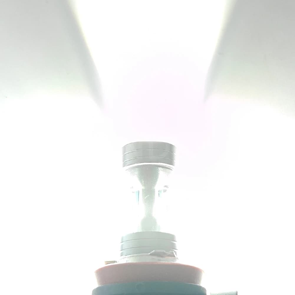 Ampoule de phare antibrouillard LED H11 9W 1600Lm/paire 6000K Blanc super lumineux Anti-étincellemen