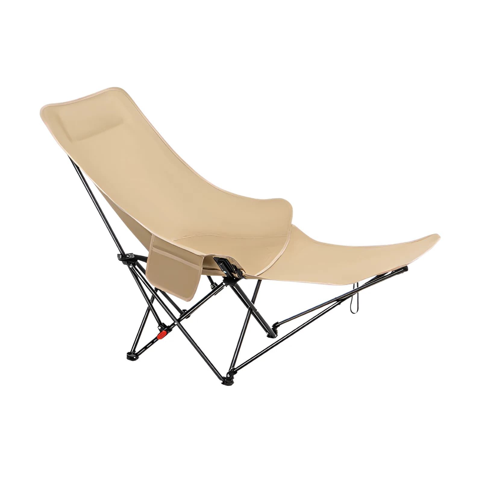 Chaise pliante réglable d'extérieur, chaise de Camping Portable couchée ou assise, chaise de balcon