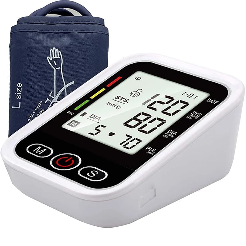 Tensiomètre numérique médical au bras BP, tensiomètre, tonomcirculation, sphygmomanomètre automatiqu