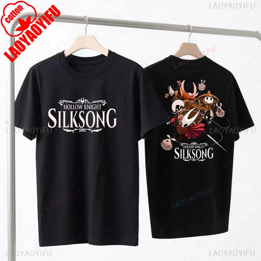 Hollow Knight Silksong graphique ManT chemise vêtements pour hommes décontracté à manches courtes ha