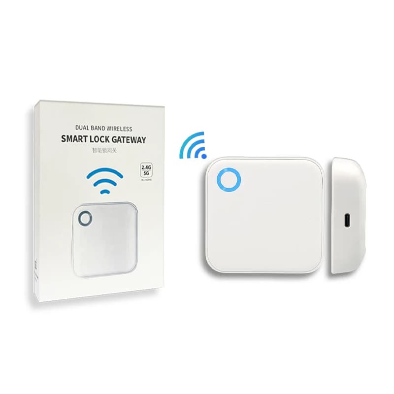 La passerelle CDOK G5 TTlock peut se connecte à la WiFi 5G, le fait pratique pour les hôtels et les