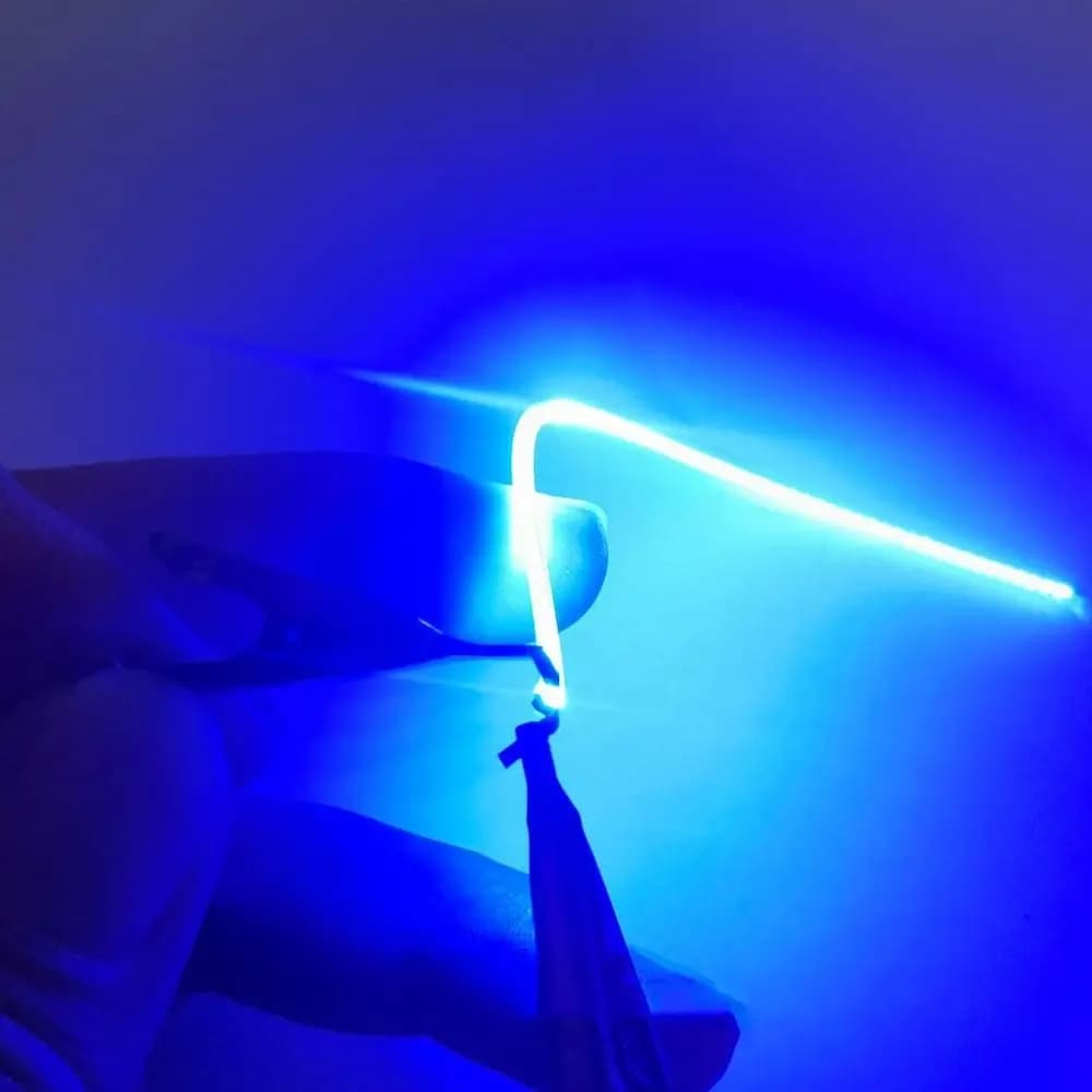 Ampoule LED flexible ultra-mince DC3V, filament en spirale, ampoule rétro Edison, pièces de rechange