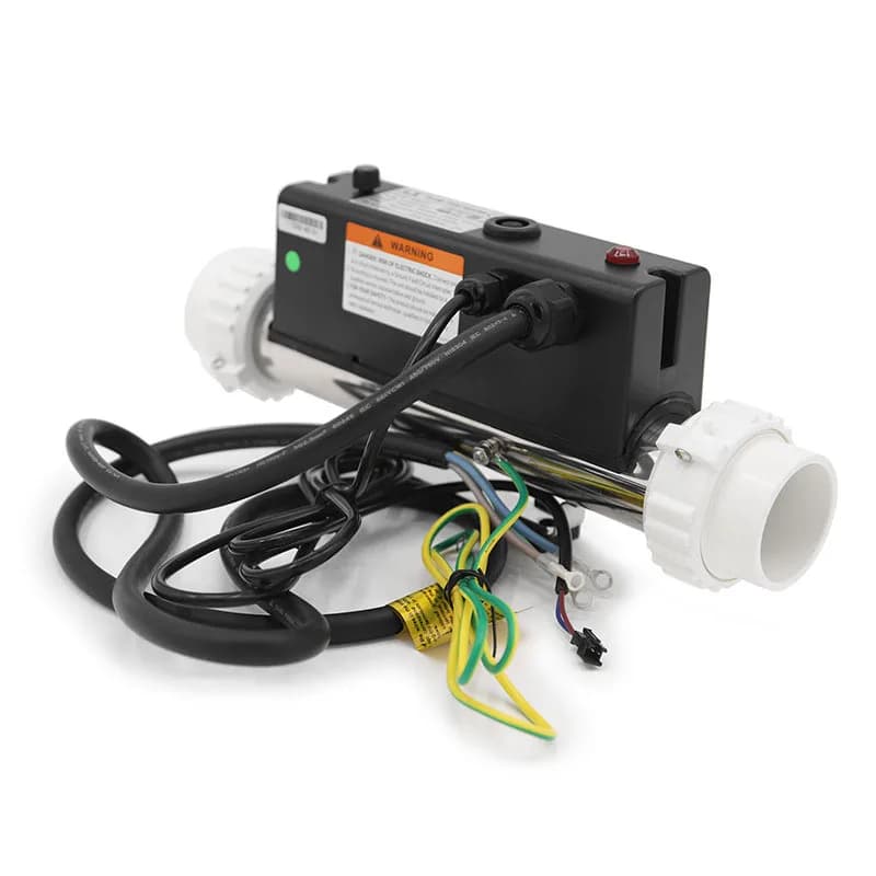 Thermostat de chauffage électrique pour piscine, 1kw/2kw/3kw, système de chauffage par Circulation p