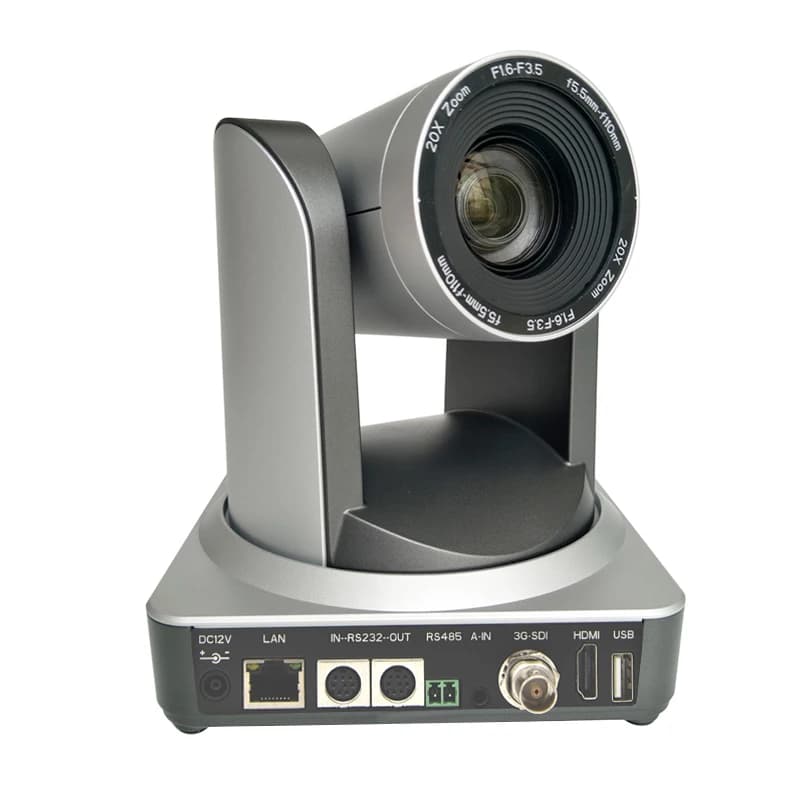 Caméra PTZ POE HDMI SDI 2MP 1080P 60/50fps, streaming en direct sur réseau, n'aime optique 20x RTMP