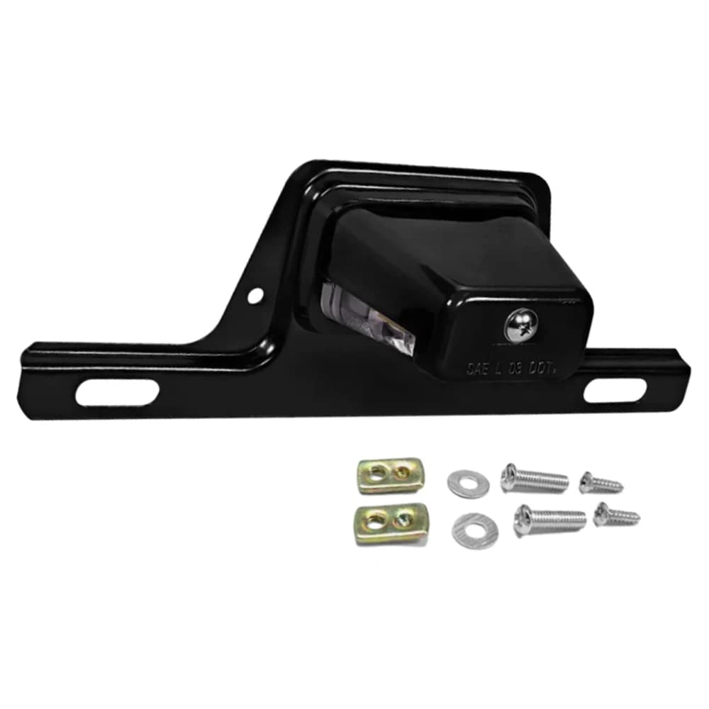 Éclairage de plaque d'immatriculation LED pour bateaux, voitures, camions, remorques, camping-car, f