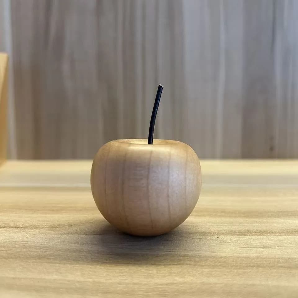 Diffuseur d'arômes en bois naturel (1/3 pièces), décoration artisanale en bois d'érable pour la mais