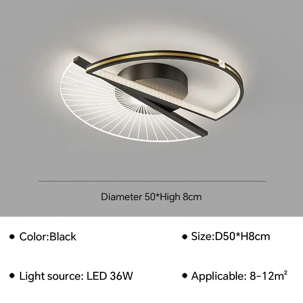 Lampe suspendue pour salon, paquet de maison entière moderne, simple et atmosphérique, lumière décor