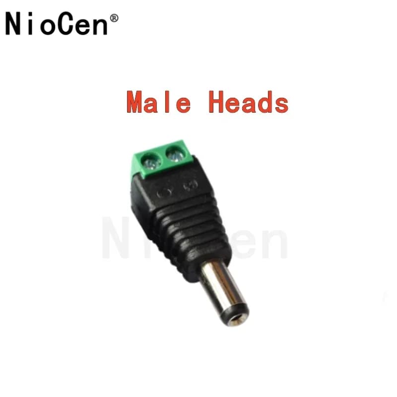 (10 pièces) terminal mâle cc filaire, terminal femelle cc, connecteur d'alimentation d'ingénierie de