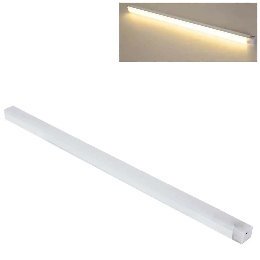 Lampe LED sous-meuble avec détecteur de mouvement, veilleuse Rechargeable à intensité variable, pour