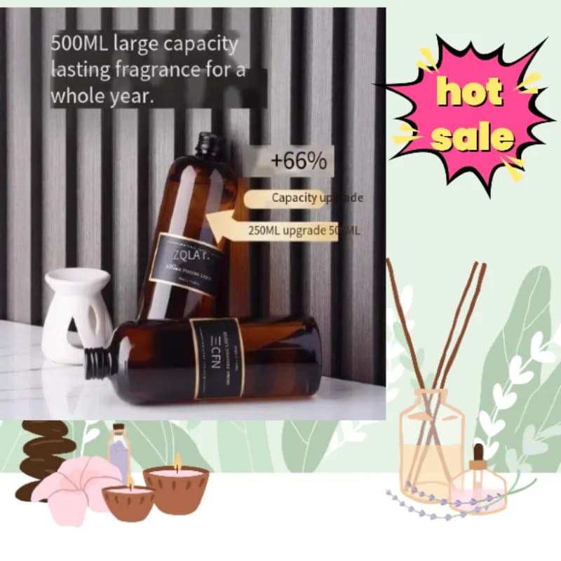 500ml bricolage maison parfum diffuseur essentiel huiles Hilton hôtel longue durée aromathérapie déo