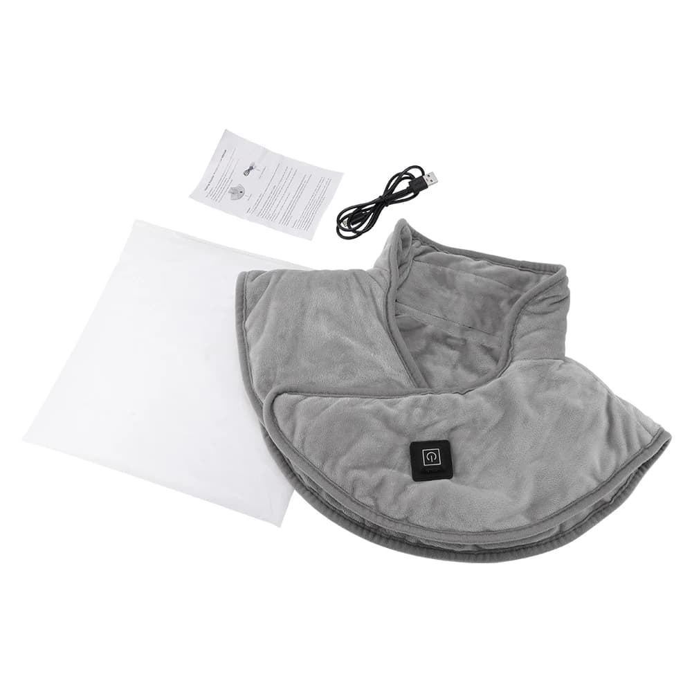 Coussinets chauffants électriques pour les épaules et le cou, châle Cervical, masseur USB, attelle c