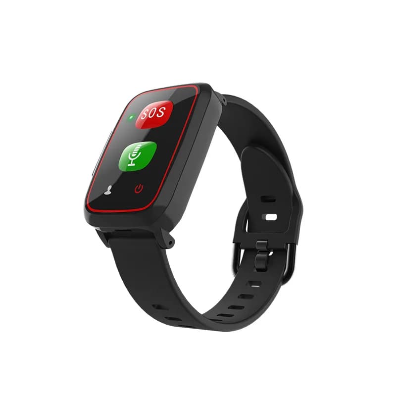 ElmainWatch-Alarme de détection de chute pour personnes âgées, positionnement GPS, SOS, téléphone, a